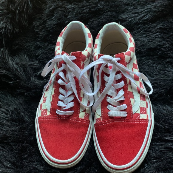 Red Checkered Vans - Picture 5 of 7